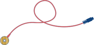 EX25 : CABLE 1 FIL CUPULE