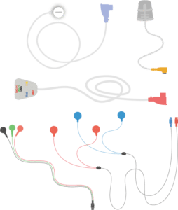 KH02 : SENSOR KIT FOR HYPNOLIGHT POLYGRAPHY