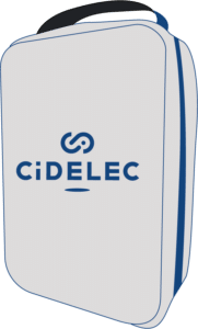 AC01 : Sacoche de transport tissu LOGO CIDELEC